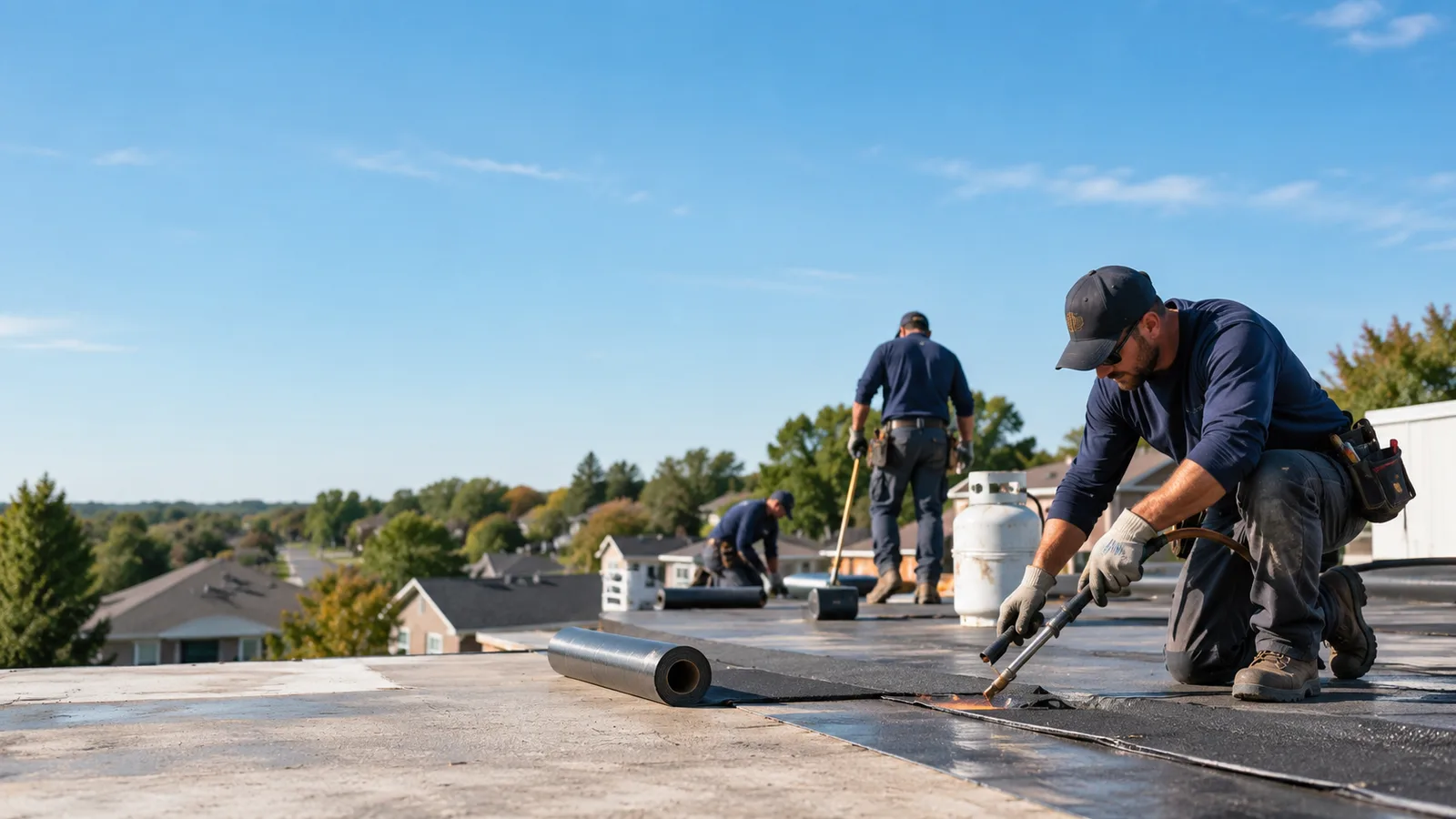 Flat Roof Leak Repair providers in Arcola, IN